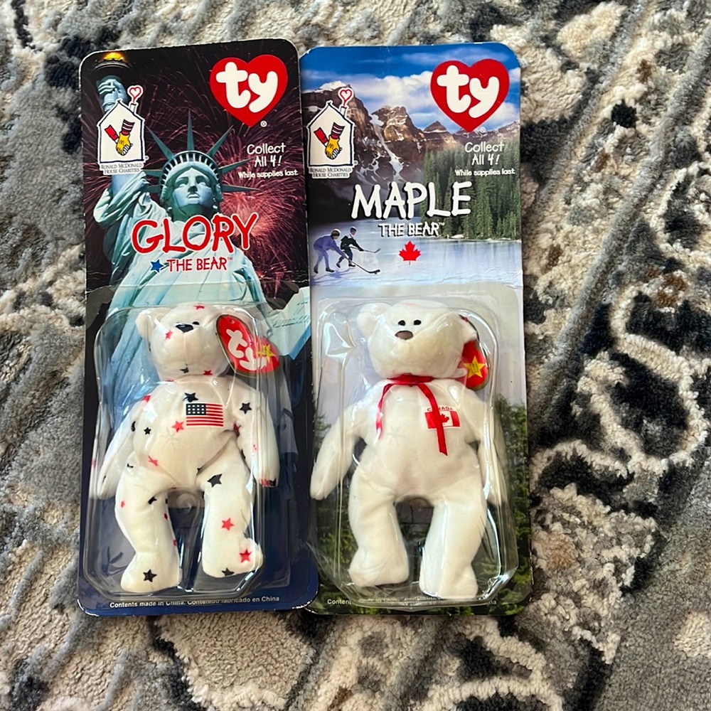 TY Glory and Maple Bear